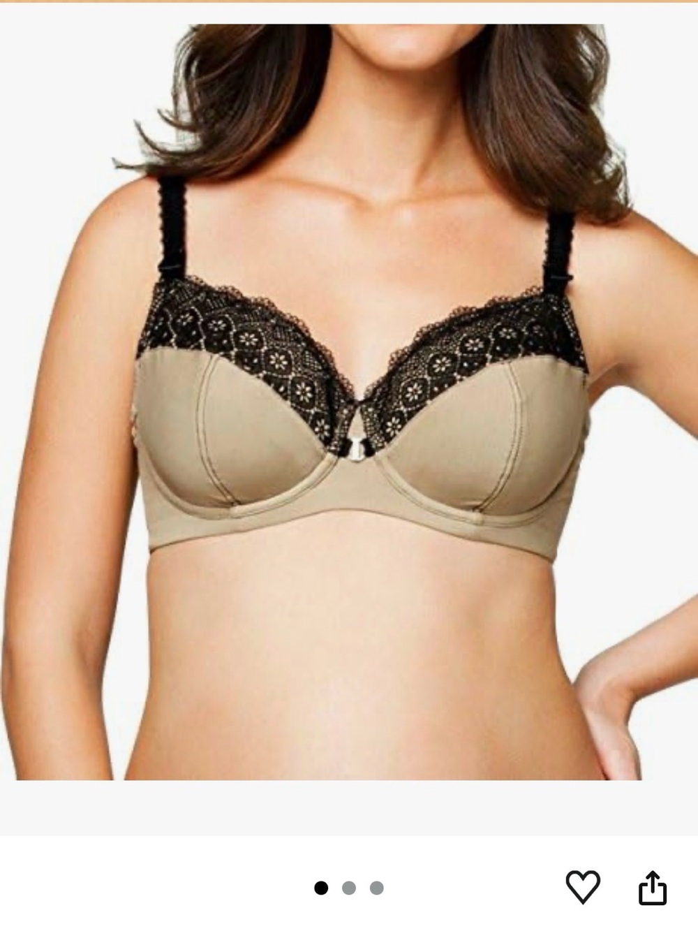 Cake Maternity balcony nursing bra - discontinued 34D NWT